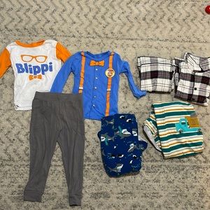 Blippi pajamas 4t